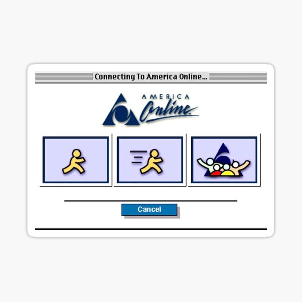 AOL Login  Sticker