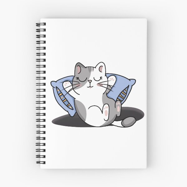 Item preview, sleepy cat designed and sold by mmzartwork.