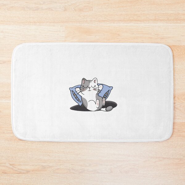 Item preview, sleepy cat designed and sold by mmzartwork.
