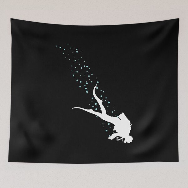 Item preview, Scuba Diver Snorkling designed and sold by apathdigo.