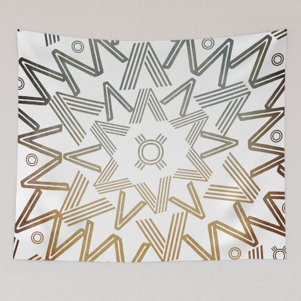 Item preview, Gold Spikes Mandala  designed and sold by Designs By YL.