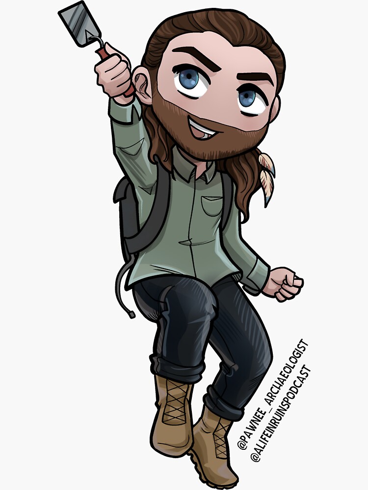 Thumbnail 3 of 3, Sticker, Carlton Chibi designed and sold by Alifeinruins.