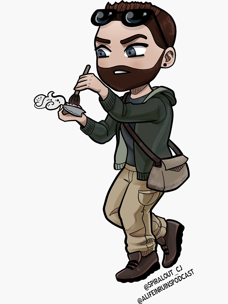 Thumbnail 3 of 3, Sticker, Connor chibi designed and sold by Alifeinruins.