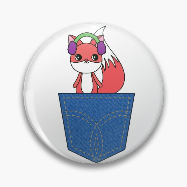 Item preview, Foxy pocket  Design designed and sold by Red-ElYoubi.