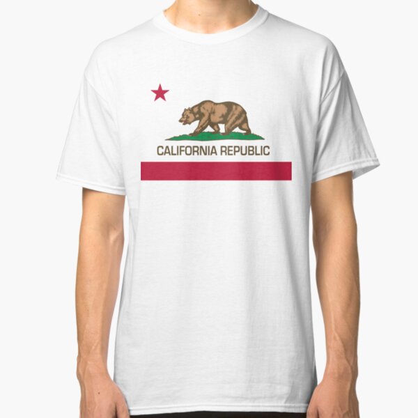 California Republic state flag Authentic version Classic T-Shirt