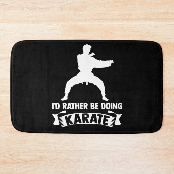 Item preview, I'd Rather Be doing Karate Do Karate Kick Kickboxing Judo designed and sold by Nessshirts.