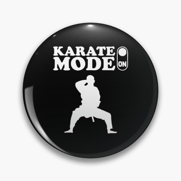 Item preview, Karate Mode On Self Defense Martial Arts Kickboxing Fighter designed and sold by Nessshirts.