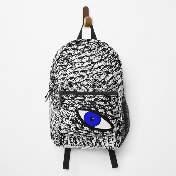 Item preview, Blue Evil Eye in Feather Mystic Pattern designed and sold by kerimeart.