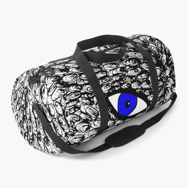 Item preview, Blue Evil Eye in Feather Mystic Pattern  designed and sold by kerimeart.
