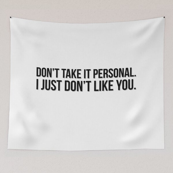 Item preview, Dont take it personal. designed and sold by Laura-stbr.