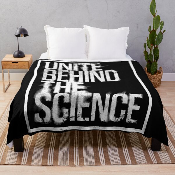Item preview, Unite Behind The Science - White Letters designed and sold by OooiChris.