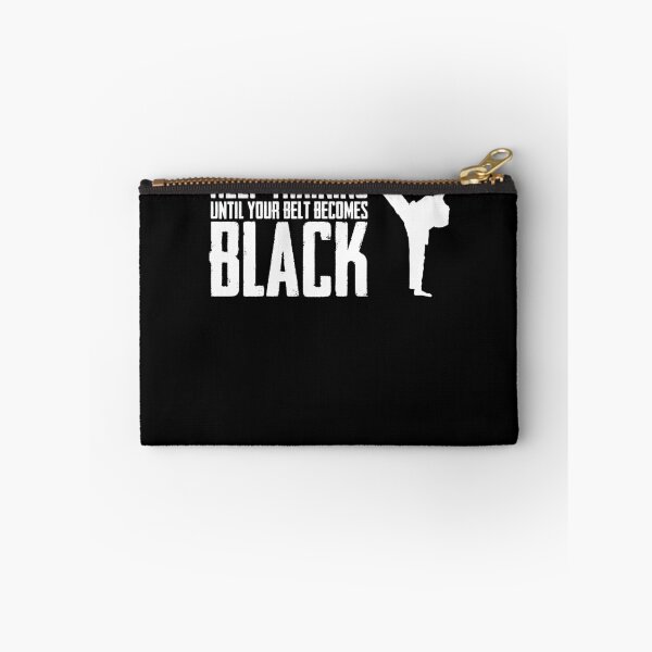 Item preview, Keep Training Until Your Belts become Black Best Karate Kick designed and sold by Nessshirts.