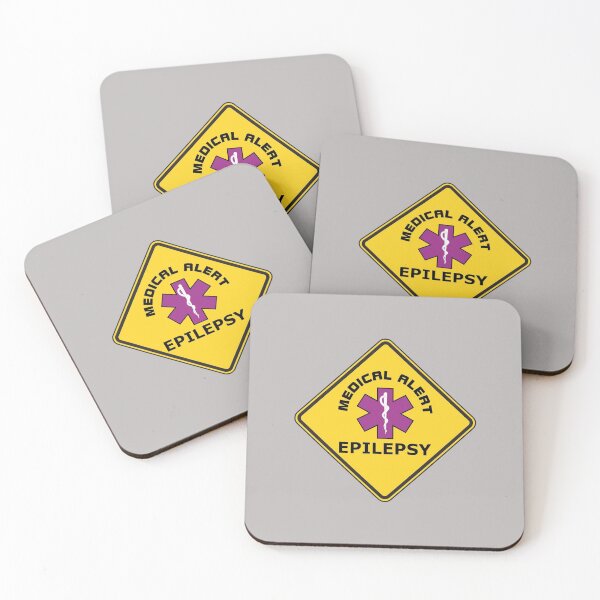Item preview, Epilepsy Medical Alert - Purple designed and sold by birdo-art.