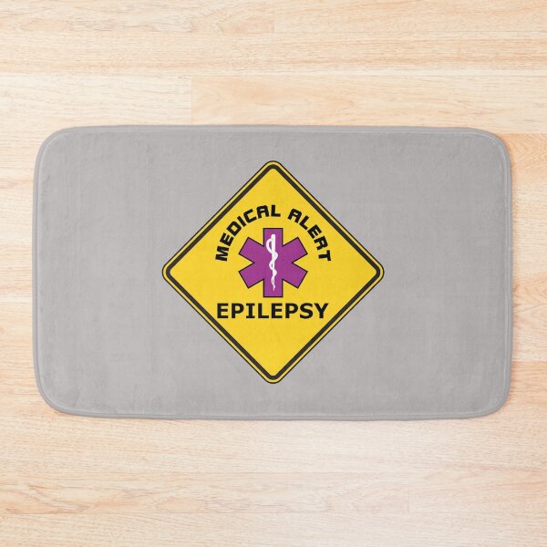 Item preview, Epilepsy Medical Alert - Purple designed and sold by birdo-art.
