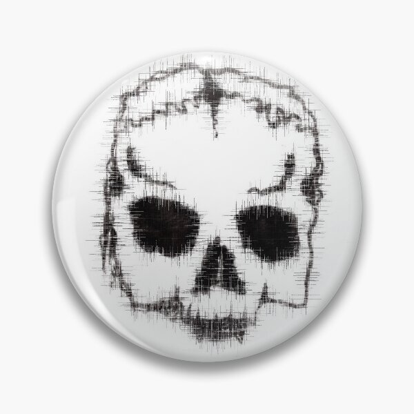 Item preview, Glitch Skull designed and sold by NotesFromAlex.