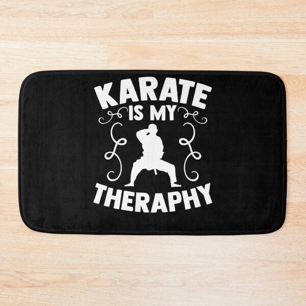 Item preview, Karate is my Therapy Martial Arts Karate Kick Kickboxing designed and sold by Nessshirts.