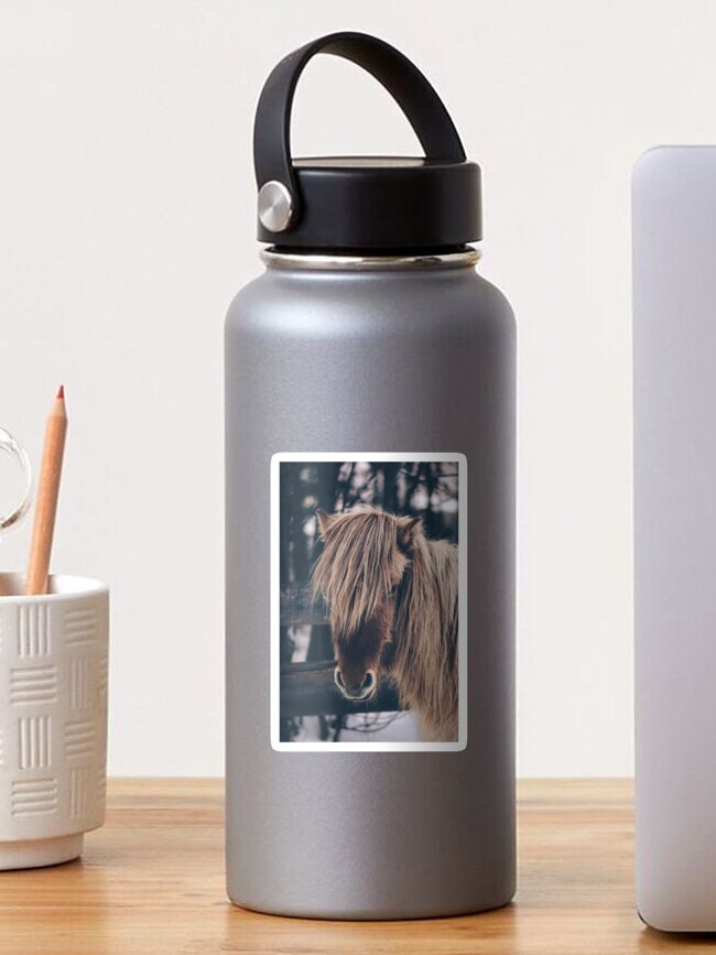Thumbnail 1 of 3, Sticker, Horse designed and sold by Semapemodiba.