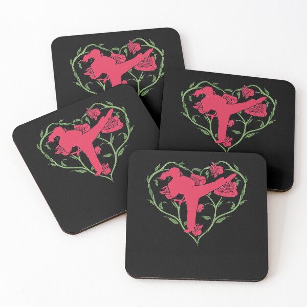 Item preview, Karate Girl Mae Geri Karate Kick Karate Fight Judo Karateka designed and sold by Nessshirts.