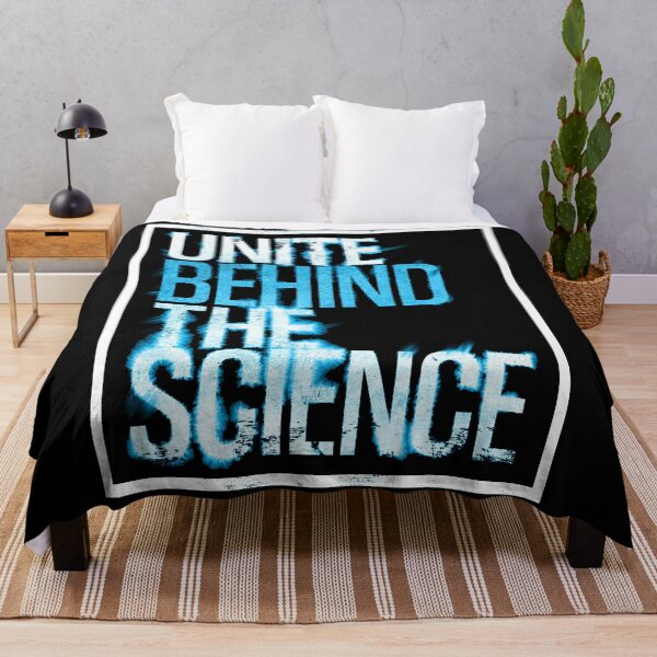 Item preview, Unite Behind The Science - Blue and White designed and sold by OooiChris.