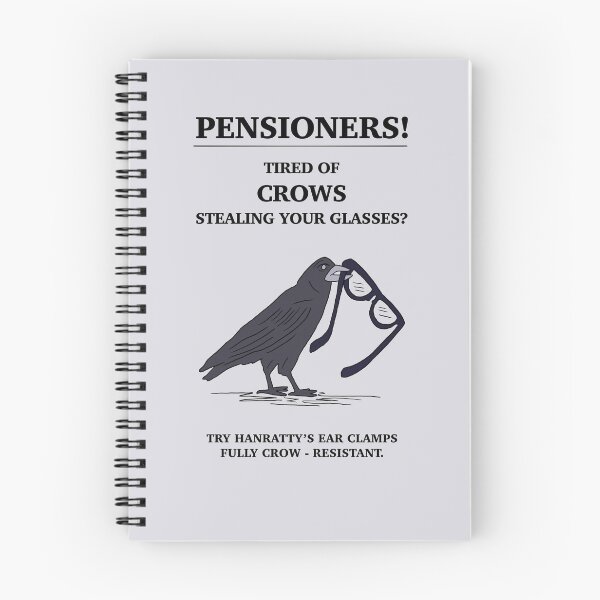 Item preview, Pensioners! Tired of Crows Stealing Your Glasses? designed and sold by thebcarts.