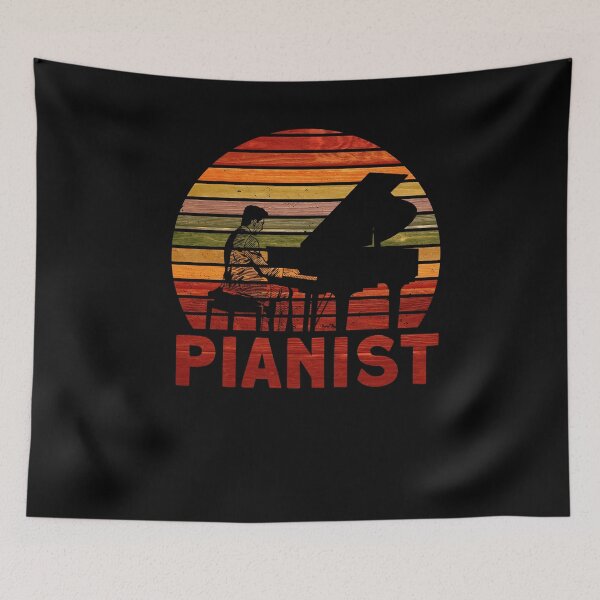 Item preview, Vintage Retro Pianist designed and sold by BLake77777.