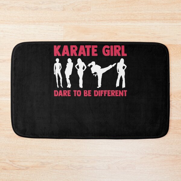 Item preview, Karate Girl Dare to be Different Karate Fighter Martial Arts designed and sold by Nessshirts.