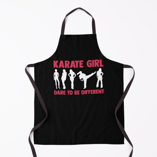 Item preview, Karate Girl Dare to be Different Karate Fighter Martial Arts designed and sold by Nessshirts.