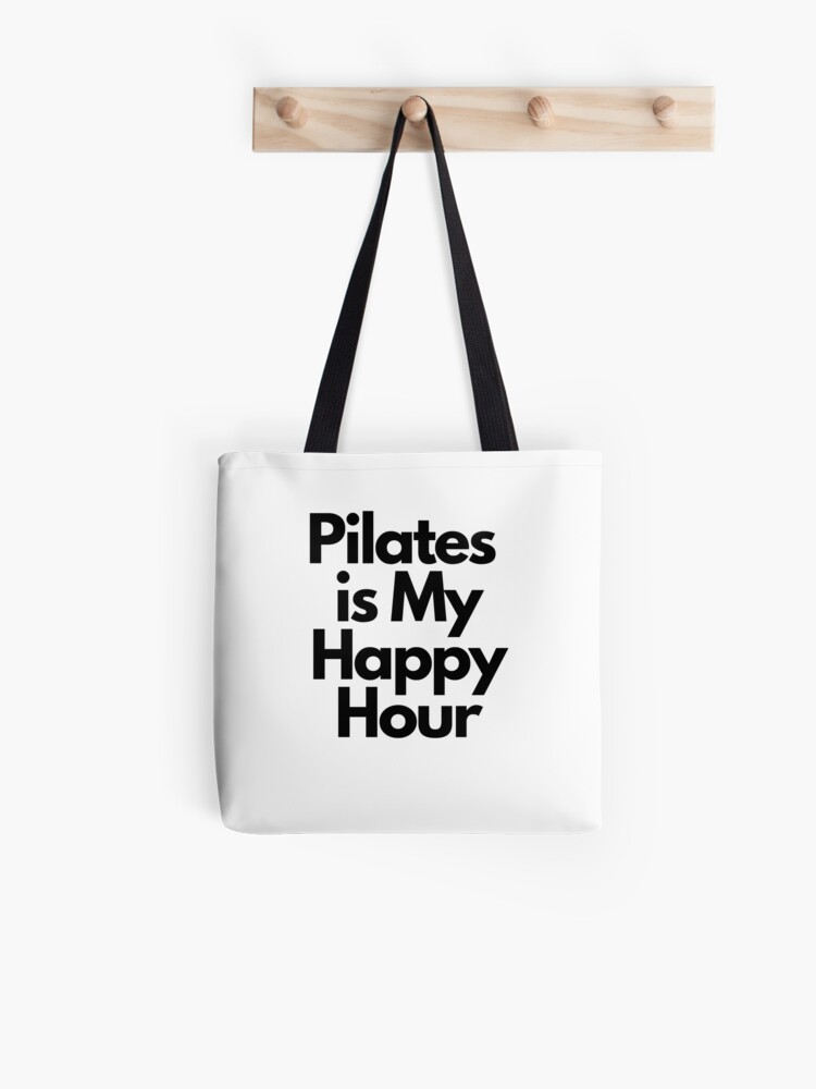 Pilates Is My Happy Hour #1 Weekender Tote Bag by Jane Keeper - Pixels