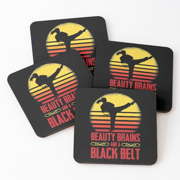 Item preview, Beauty Brains and a Black Belt Karateka Karate Lessons Kata designed and sold by Nessshirts.