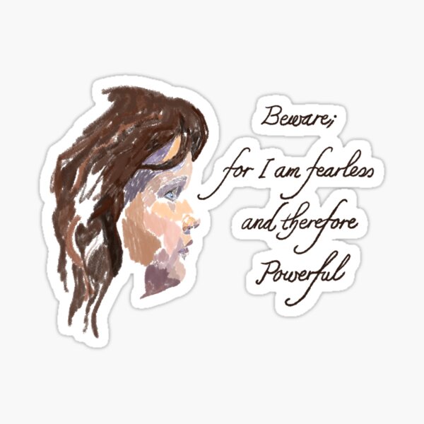 Mary Shelley Quote Sticker