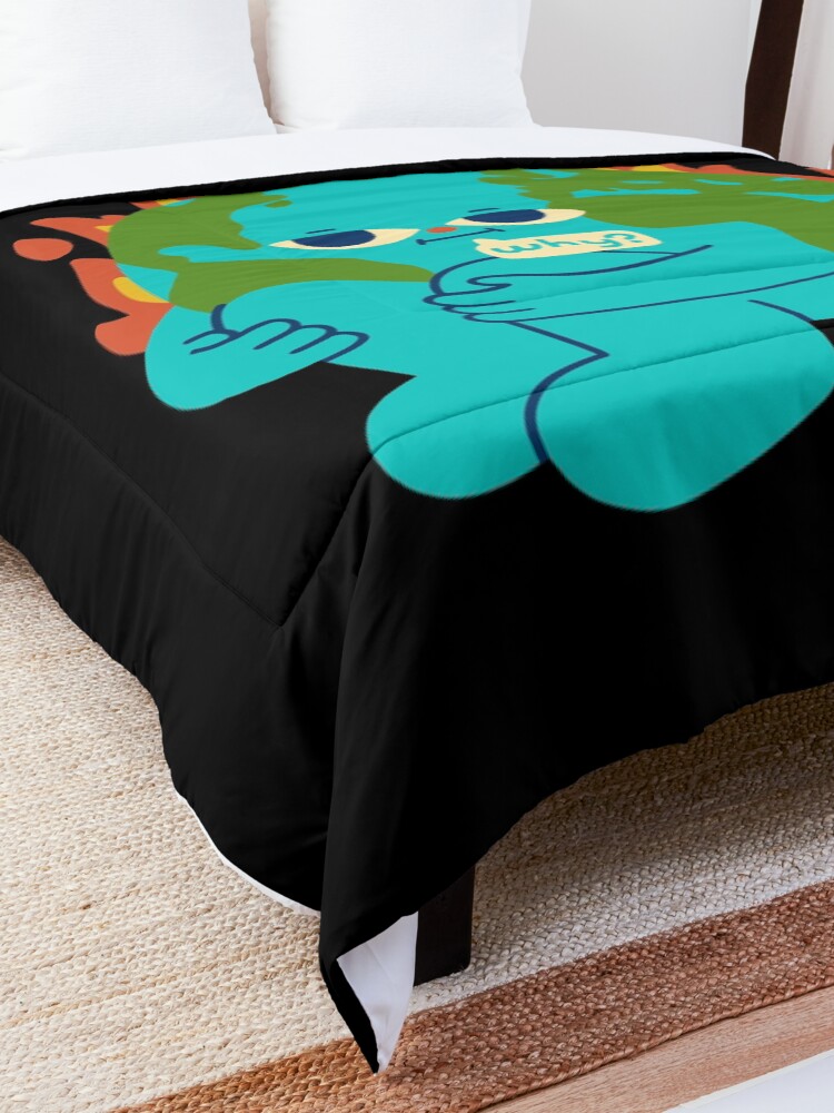 Alternate view of The Earth is Concerned Comforter