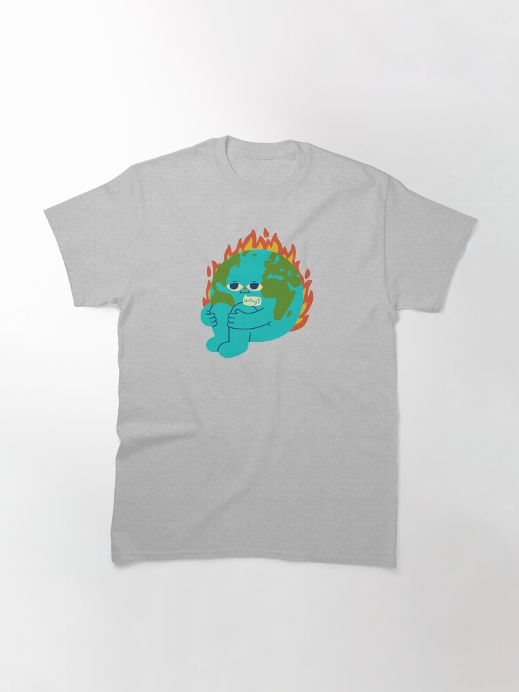 Thumbnail 2 of 7, Classic T-Shirt, The Earth is Concerned designed and sold by obinsun.