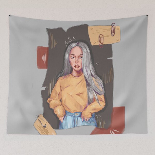 Item preview, Cute modern girl designed and sold by darkmoonlight-.