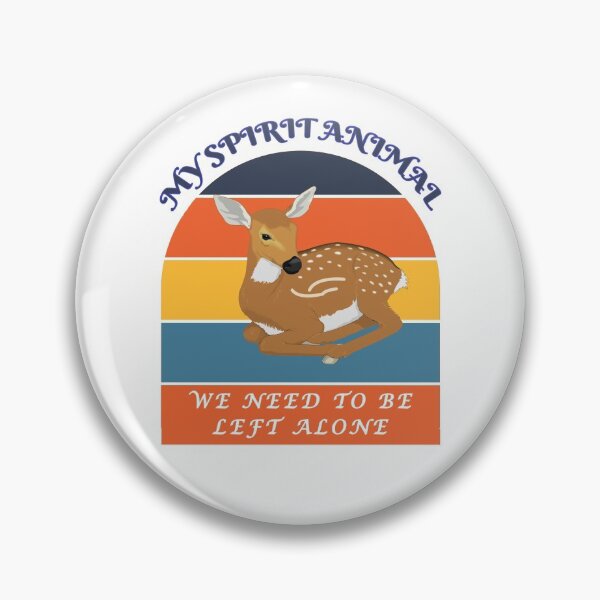 Item preview, My Spirit Animal is a Key Deer - We Need to be Left Alone - White BG designed and sold by KeysTreasures.