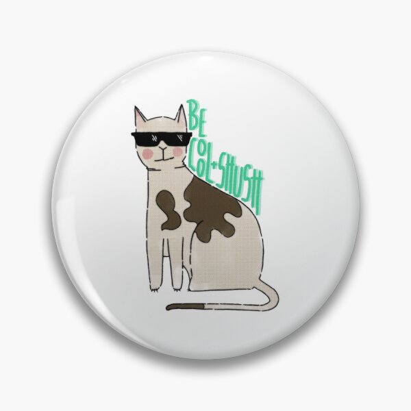 Item preview, cool cat designed and sold by PaperBagArtist.