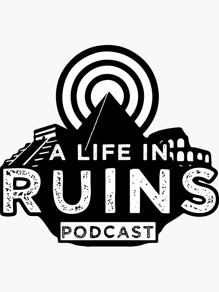 Thumbnail 3 of 3, Sticker, A Life in Ruins Logo designed and sold by Alifeinruins.