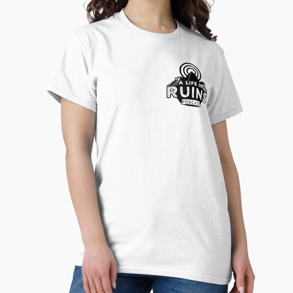 A Life in Ruins Small Logo Classic T-Shirt