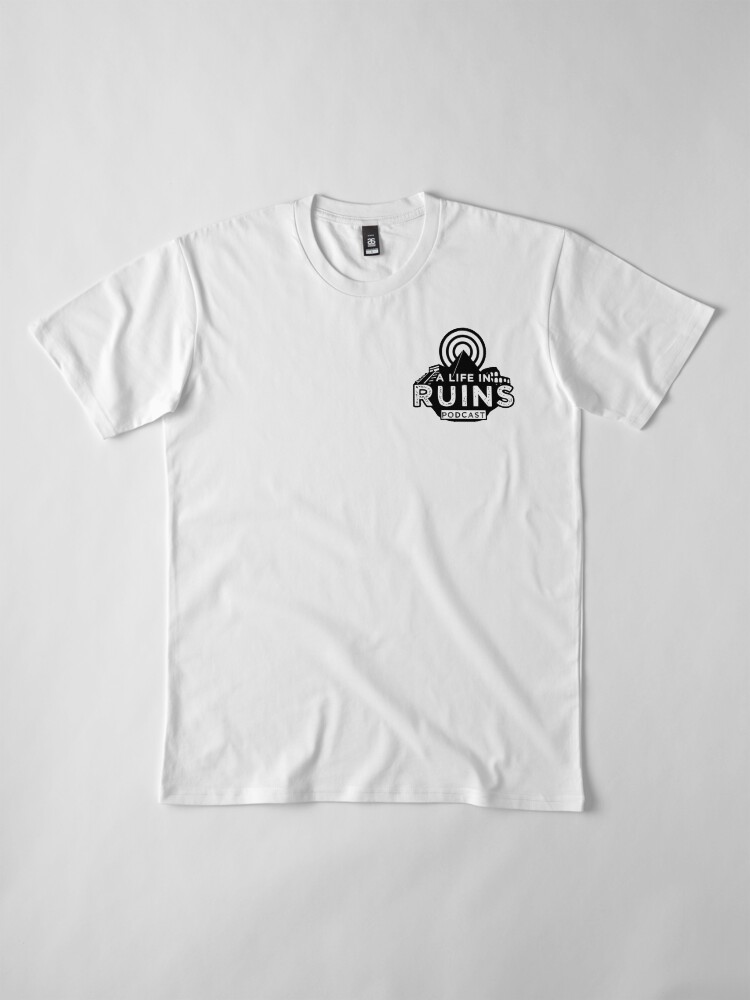Thumbnail 4 of 6, Premium T-Shirt, A Life in Ruins Small Logo designed and sold by Alifeinruins.