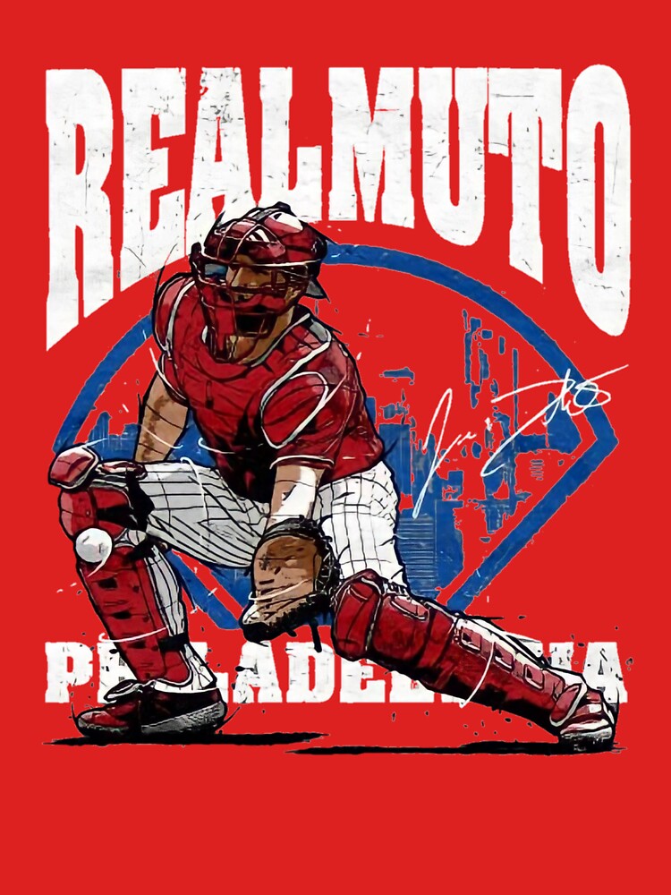 JT Realmuto Essential T-Shirt by raffrasta