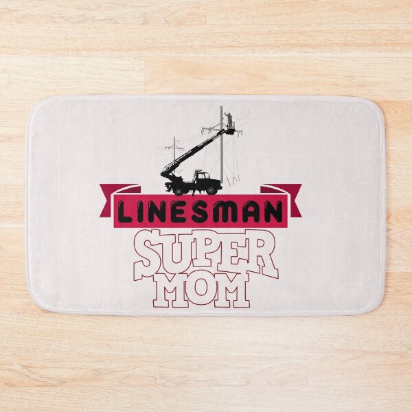 Item preview, The Best Lineman Mom designed and sold by dogcuddleralert.
