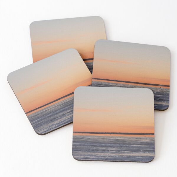 Item preview, Sunset on frozen water  designed and sold by Sandra Nyqvist.