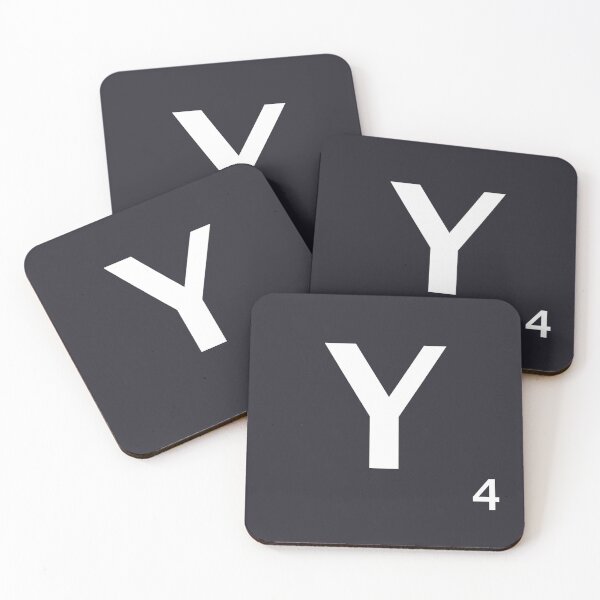 Item preview, Azulejo de Scrabble Y designed and sold by CyberCult Store.