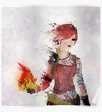 Flames Poster