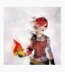 Flames Photographic Print