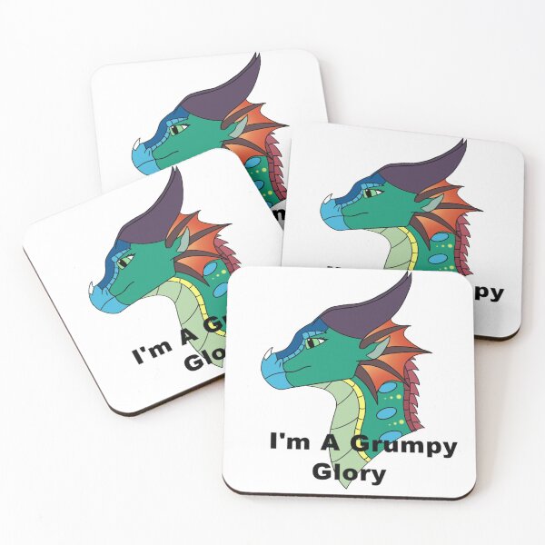 Item preview, Glory of the Rainwings "i'm a grumpy glory" designed and sold by Marinas-arts.