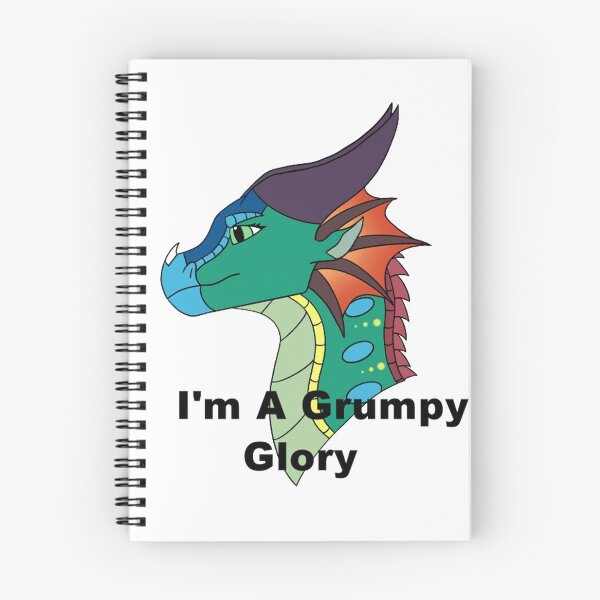 Item preview, Glory of the Rainwings "i'm a grumpy glory" designed and sold by Marinas-arts.