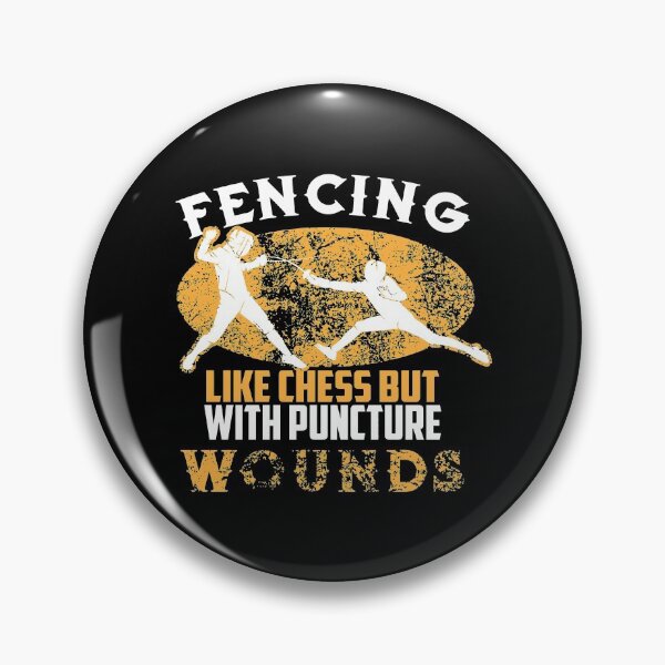 Item preview, Cute Fencing Like Chess But With Puncture Wounds Gift designed and sold by rivenburga.