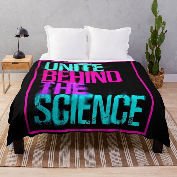 Item preview, Unite Behind The Science - Blue, pink and purple designed and sold by OooiChris.