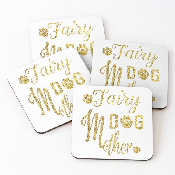 Item preview, Fairy dog mother, gold designed and sold by melOnDesign22.