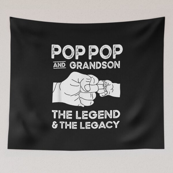 Item preview, Pop Pop  And Grandson The Legend And The Legacy | Gift Idea | Gift For Grandpa | Gift For Son | Gift For Grandson designed and sold by LanPhan.